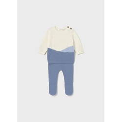 Conjunto polaina tricot nube - Imagen 1