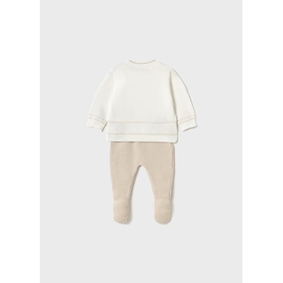 Conjunto polaina tricot piedra - Imagen 2