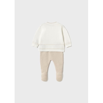 Conjunto polaina tricot piedra - Imagen 2