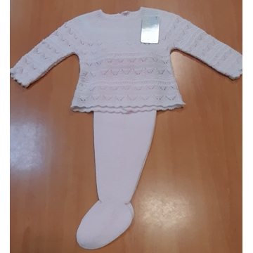 Conjunto rosa-blanco - Imagen 1