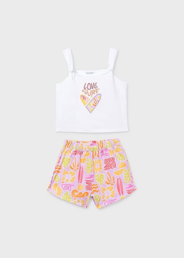 Conjunto short lilac - Imagen 2