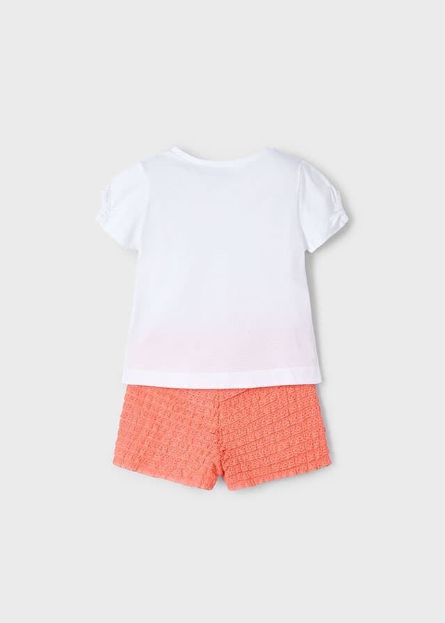 Conjunto short mandarina - Imagen 2