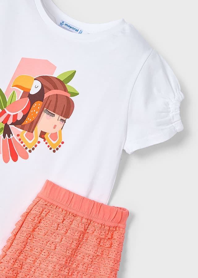 Conjunto short mandarina - Imagen 3