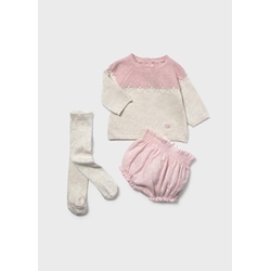 Conjunto short rosa baby - Imagen 1
