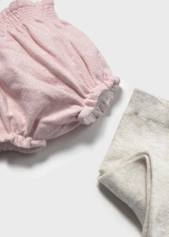 Conjunto short rosa baby - Imagen 3
