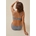 CONJUNTO SUJETADOR COPA  CON BIKINI AZUL VINTAGE - Imagen 2