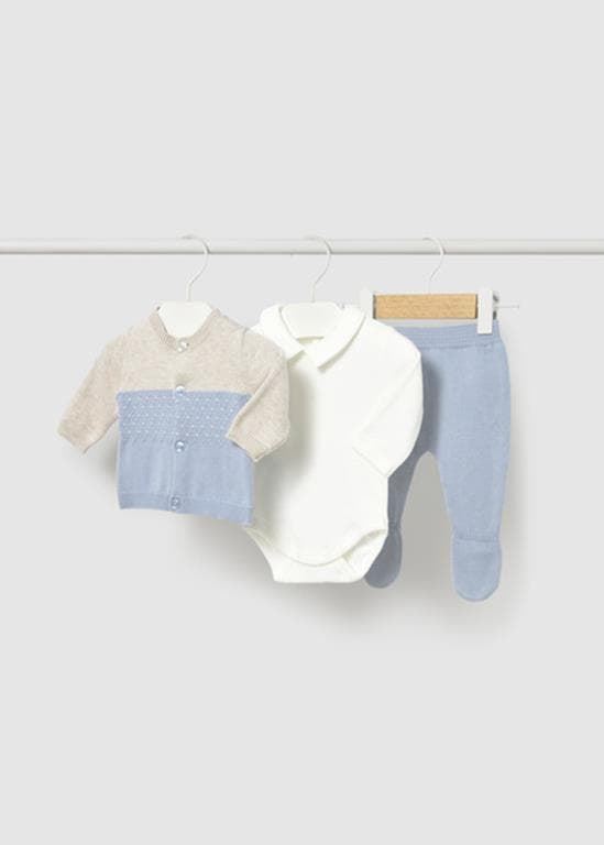 Conjunto tricot cielo - Imagen 1