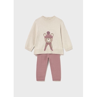 Conjunto tricot orquídea - Imagen 1