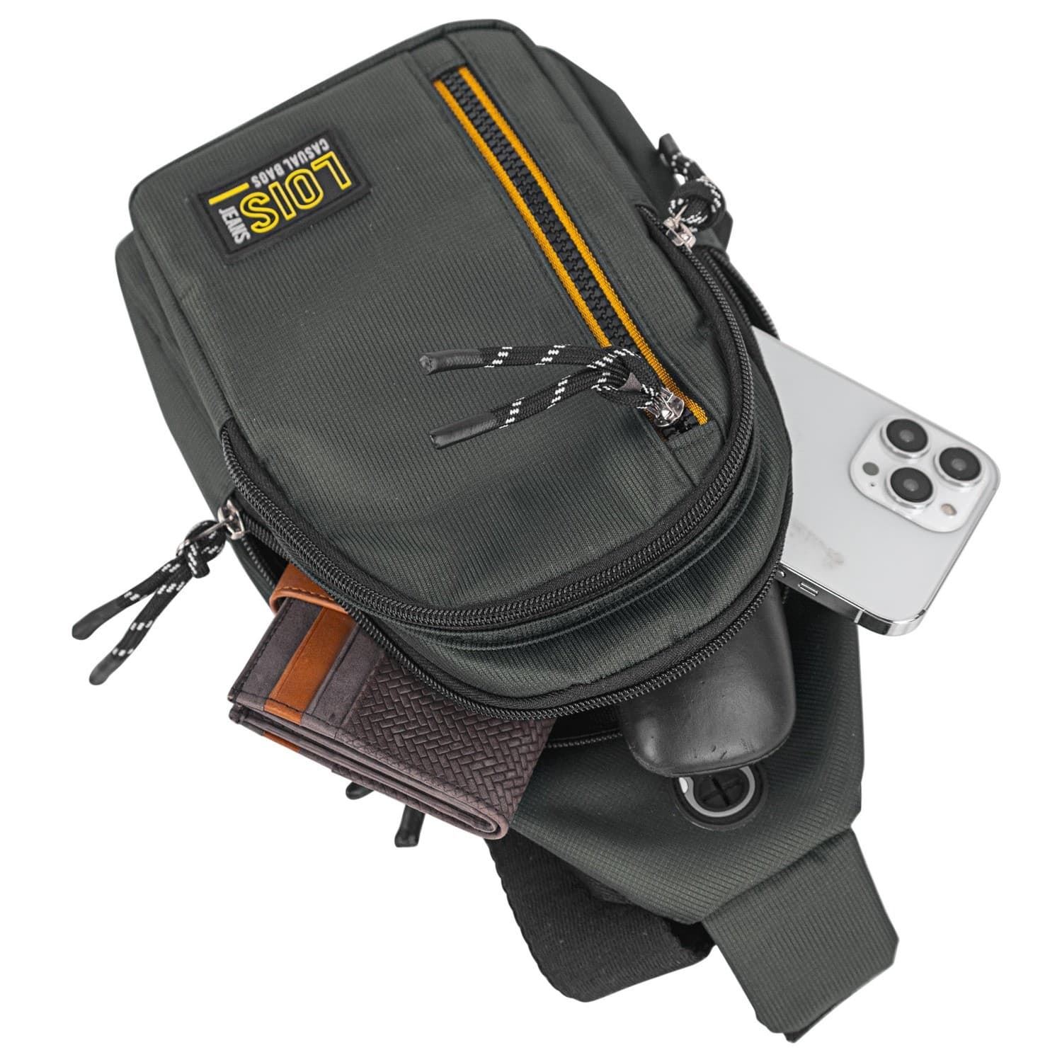 Cross-bag gris - Imagen 3