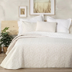Cubrecama MALTES beige - Imagen 1