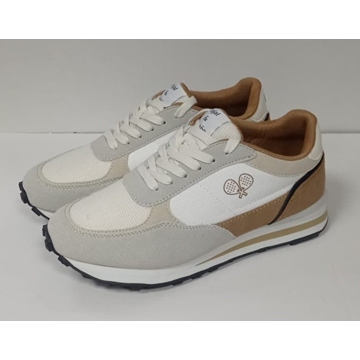 Deportiva blanco-arena - Imagen 1