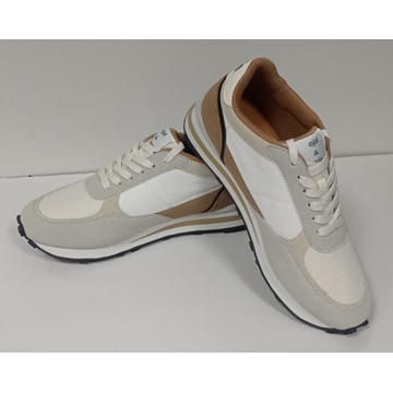 Deportiva blanco-arena - Imagen 2