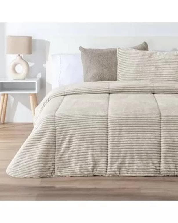 Edredón comforter LINES tostado - Imagen 1