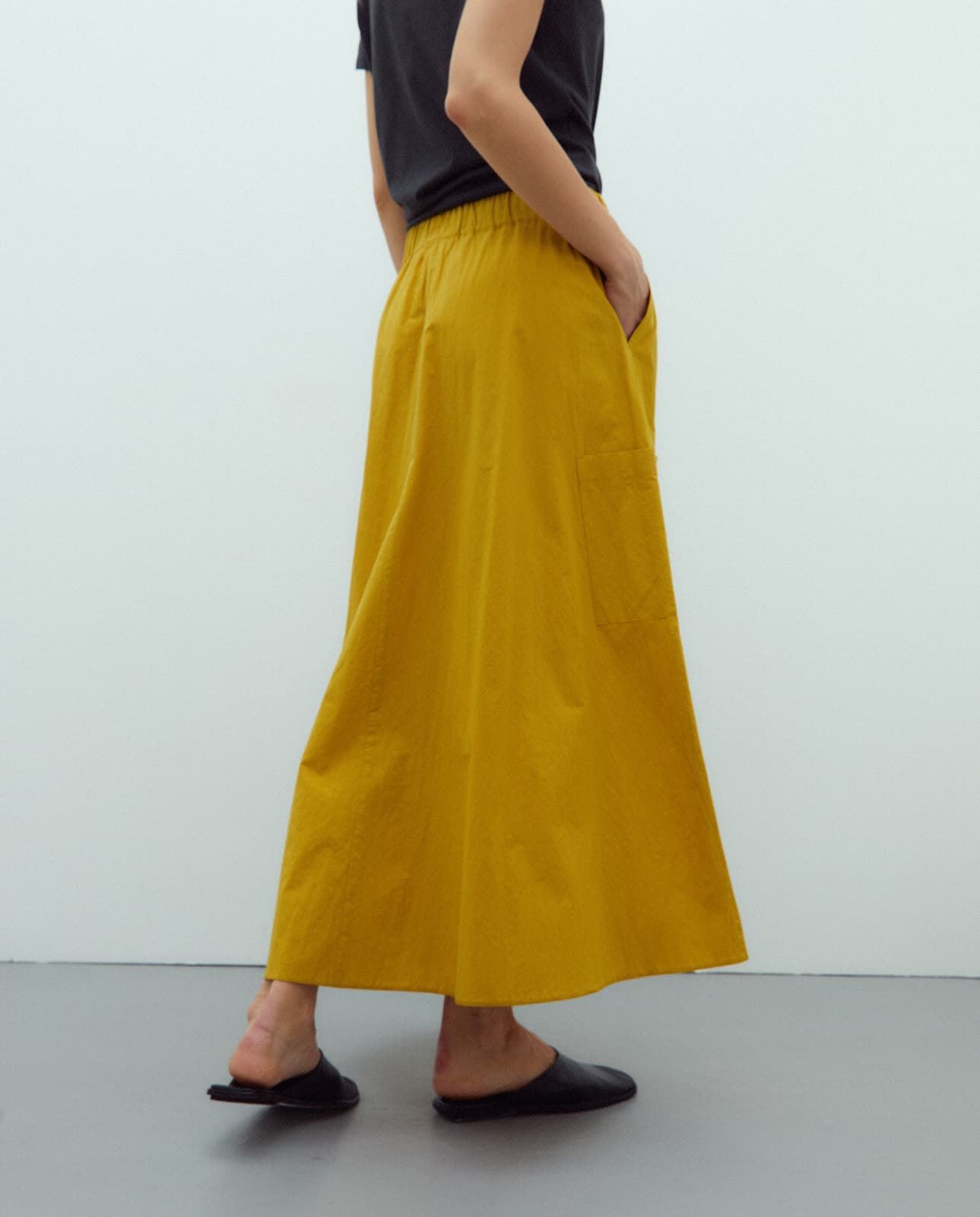 Falda mostaza - Imagen 2