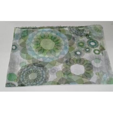 Fular círculo verde - Imagen 1