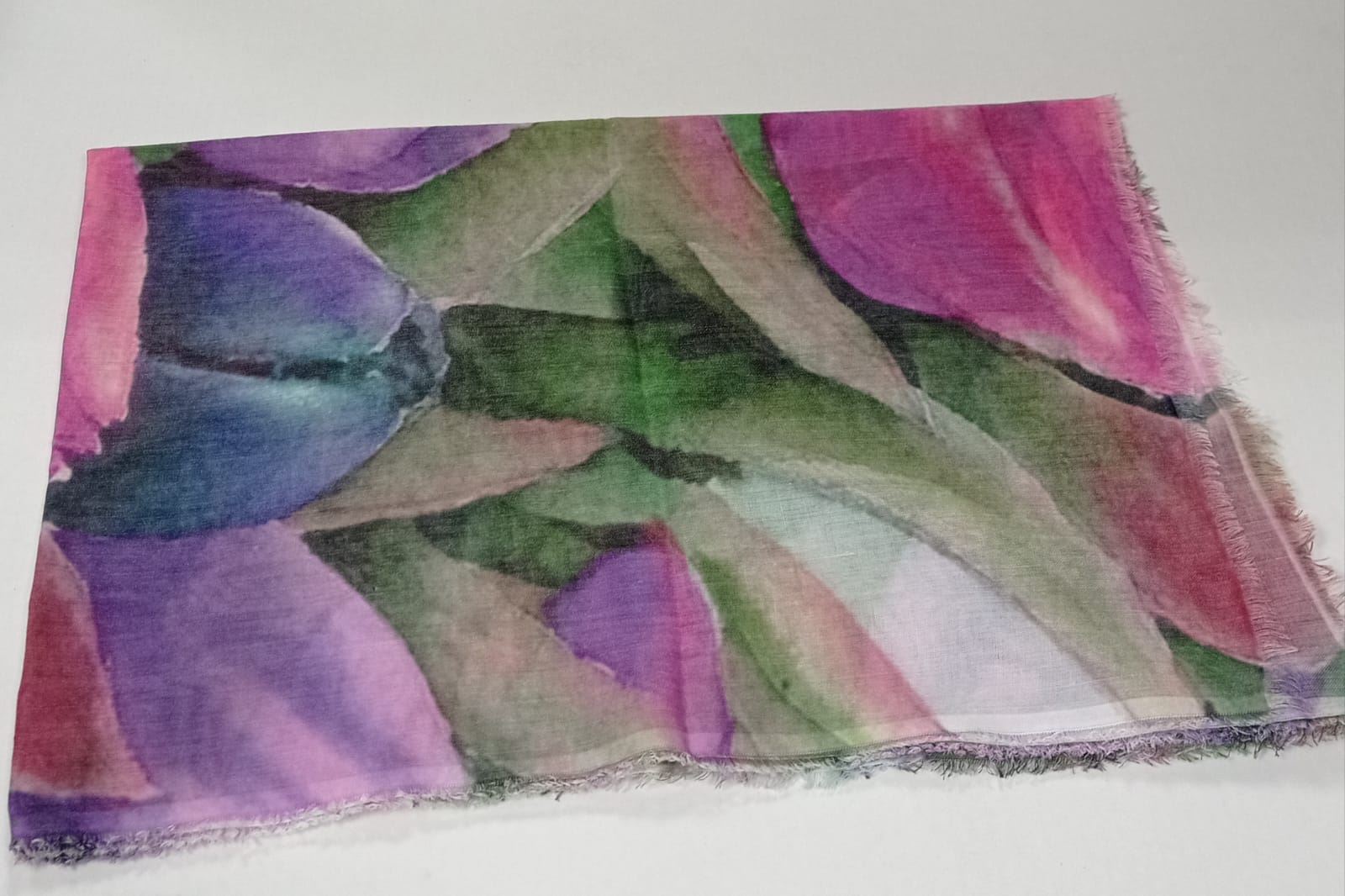 Fular flores multicolor - Imagen 1