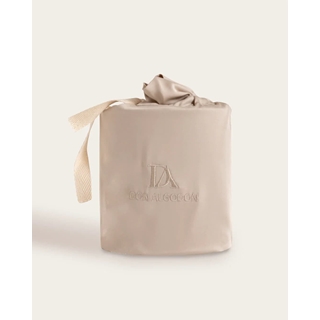 Funda de almohada seda de bambú beige - Imagen 1