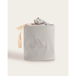 Funda de almohada seda de bambú gris - Imagen 1