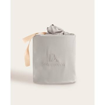 Funda de almohada seda de bambú gris - Imagen 1