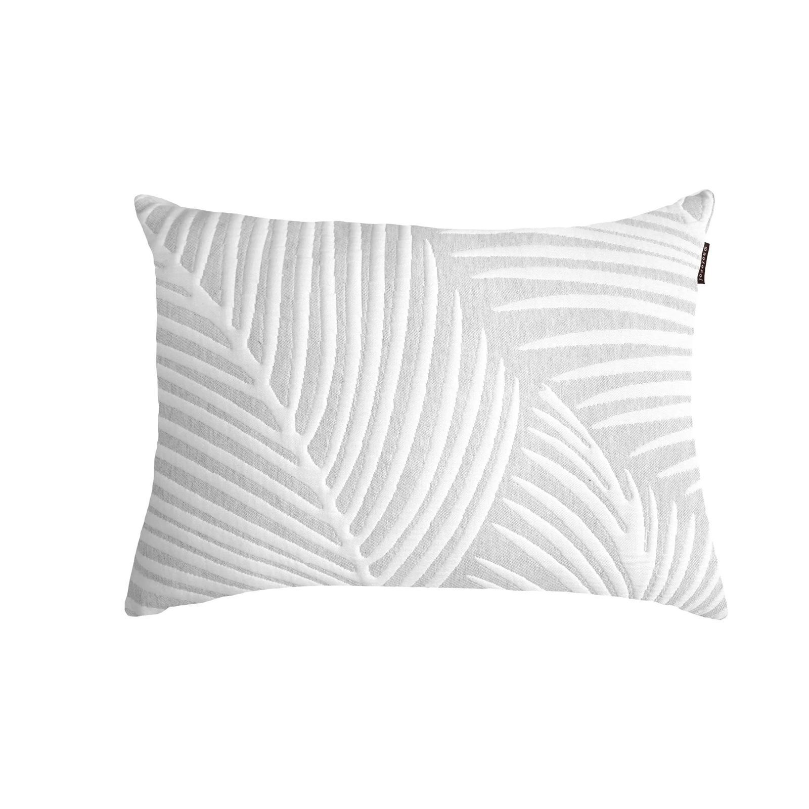 Funda de cojín palma gris - Imagen 1