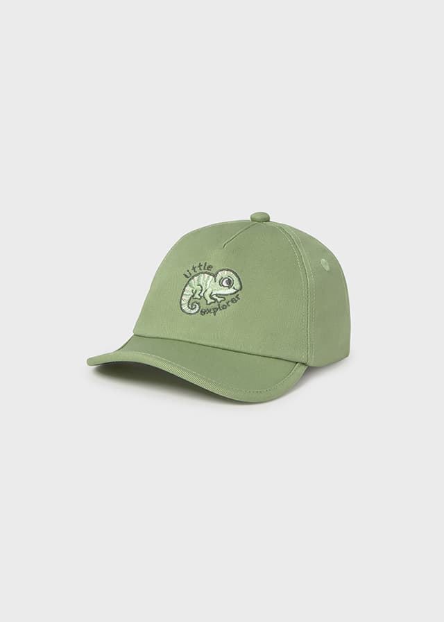 Gorra bordada verde - Imagen 1