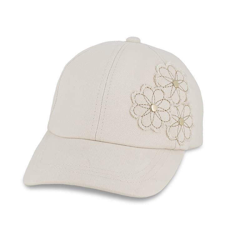 Gorra sarga flor almendra - Imagen 1