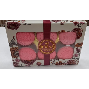 Jabones perfumados rosa - Imagen 1