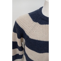 Jersey beige-marino - Imagen 2