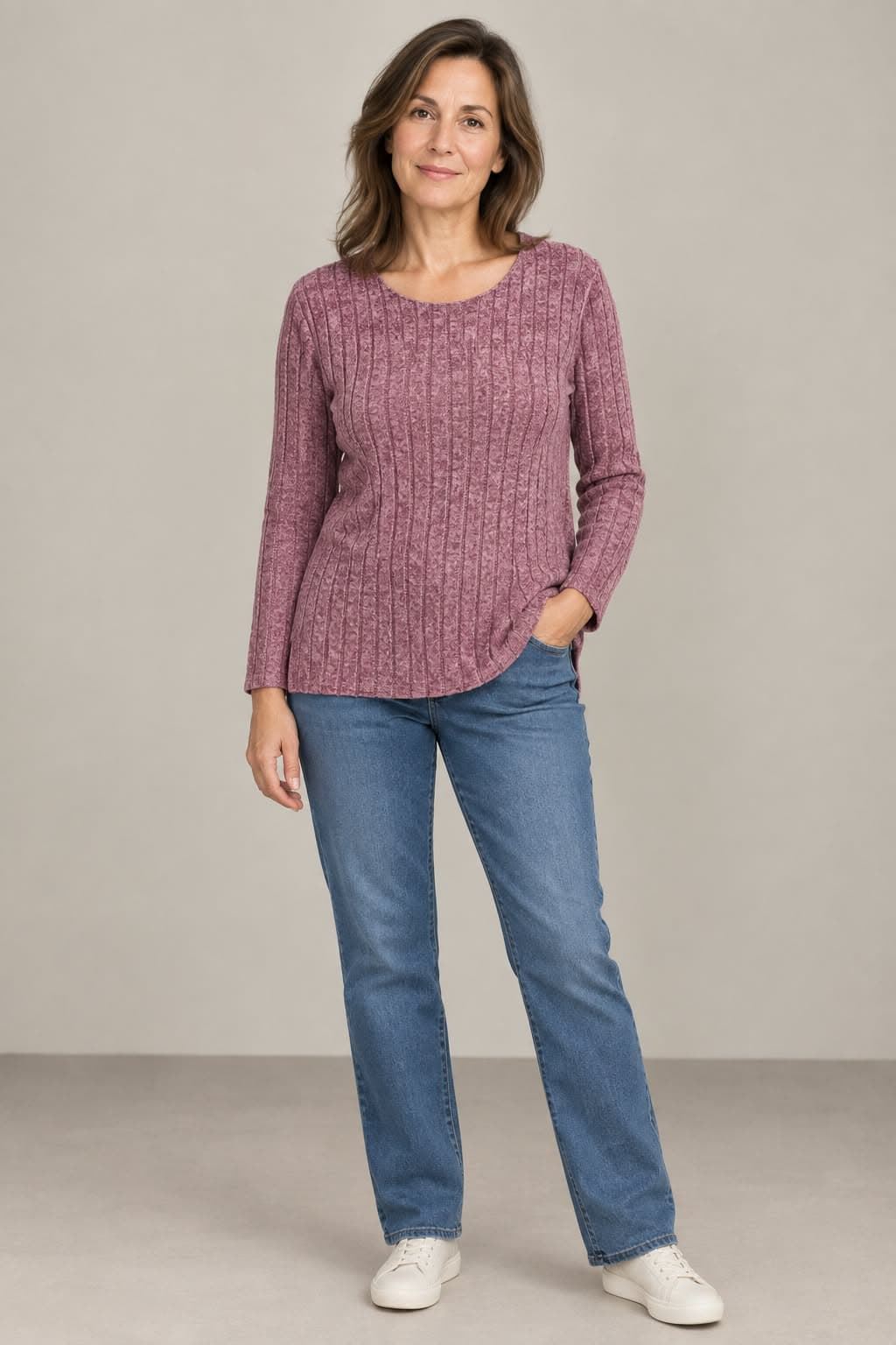 Jersey berenjena - Imagen 1