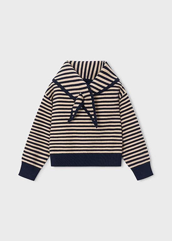 Jersey con pañuelo marino - Imagen 1