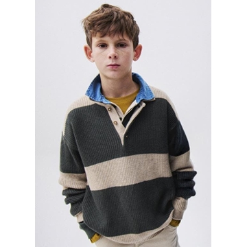 Jersey cuello polo pinsapo - Imagen 1