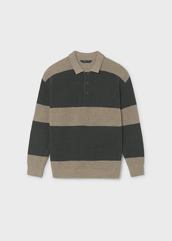 Jersey cuello polo pinsapo - Imagen 2