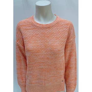 Jersey mandarina ciclo - Imagen 1