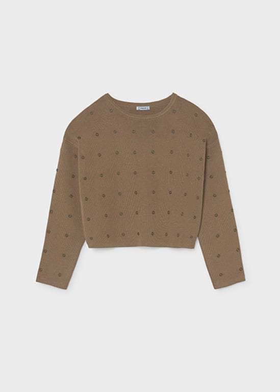Jersey tachas camel - Imagen 2