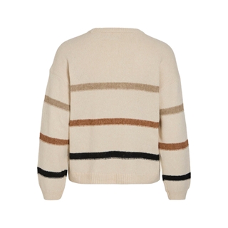 Jersey vineeva beige rayas - Imagen 2