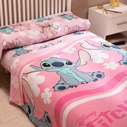 Juego de sábanas STITCH ROSA - Imagen 1