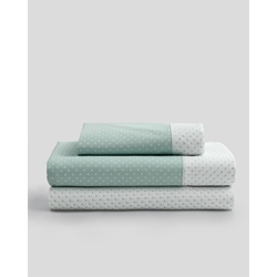 Juego sábanas Alana aguamarina - Imagen 1