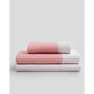 Juego sábanas Alana rosa - Imagen 1