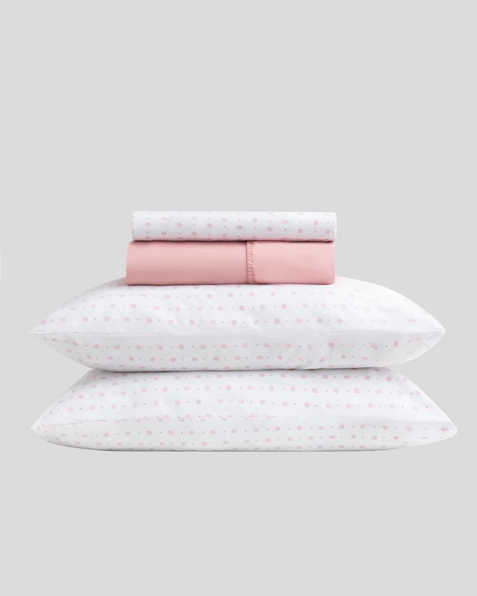 Juego sábanas Vetra coral - Imagen 1