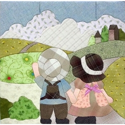 Kit patchwork paseo feliz - Imagen 1