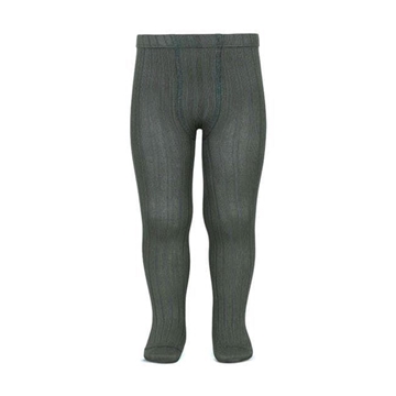 Leotardos básicos canalé corteza - Imagen 1