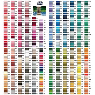 Madeja mouliné DMC (color B5200 hasta 844) - Imagen 2