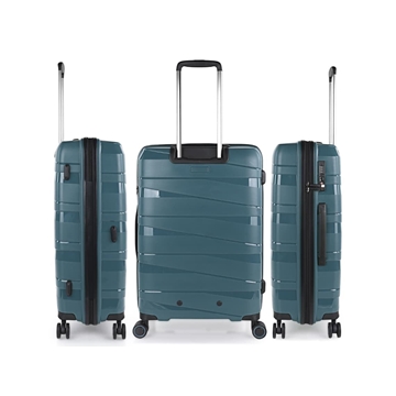 Maleta cabina JASLEN STUTTGART GRIS METALIZADO - Imagen 2