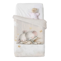 Manta cuna Baby vip elefante - Imagen 2