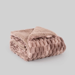 Manta degradé avellana - Imagen 1