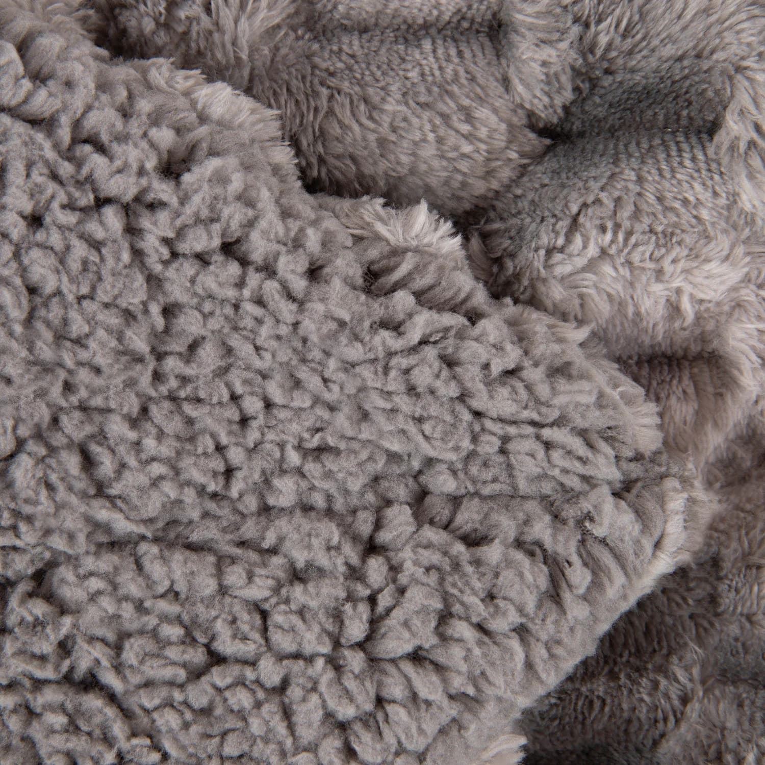 Manta degradé gris - Imagen 2