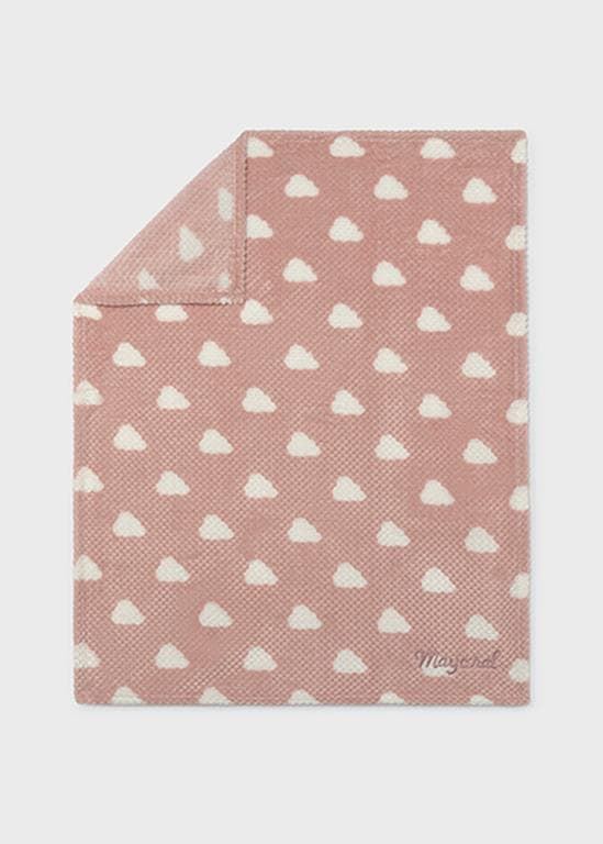Manta pelo doble rosa baby - Imagen 2