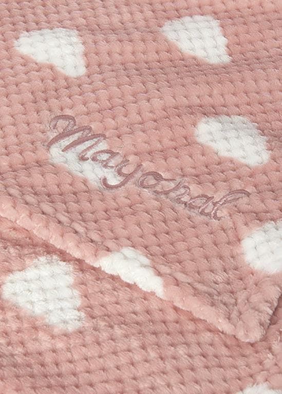 Manta pelo doble rosa baby - Imagen 3