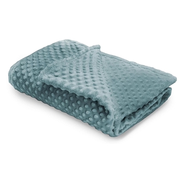 Manta plaid Perla agua - Imagen 2