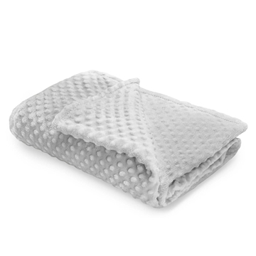 Manta plaid Perla gris - Imagen 1